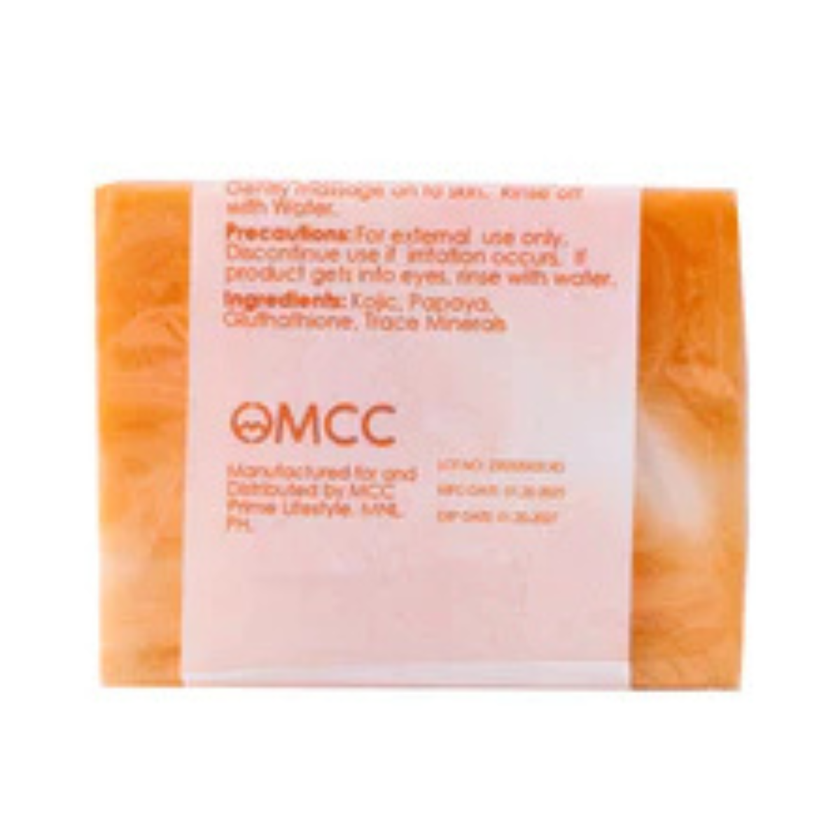 MCC Renue Kojic Papaya Glutha Soap