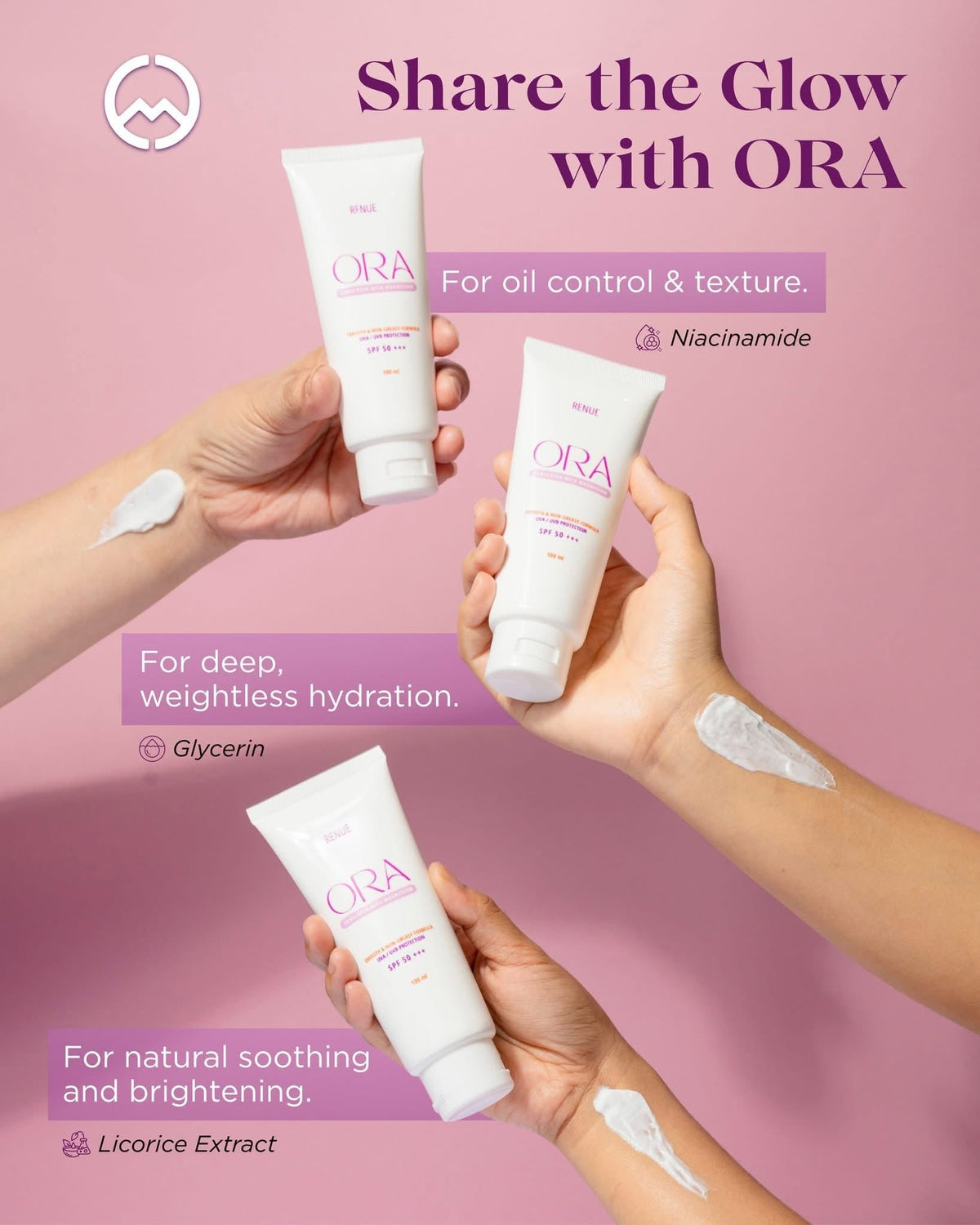 ORA Sunscreen with Magnesium